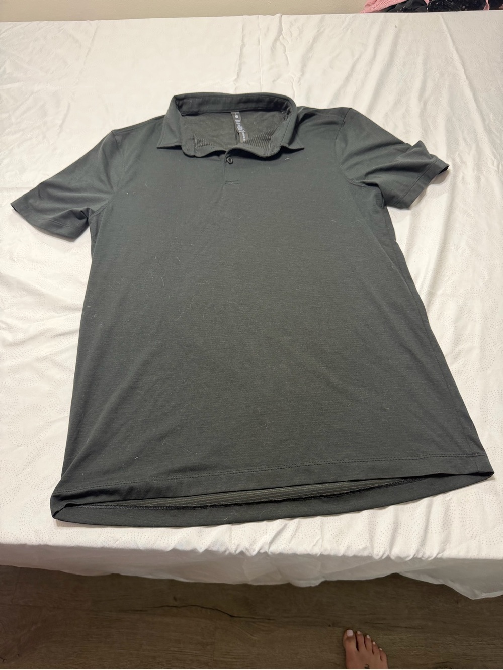 lululemon athletica Men's Black Polo